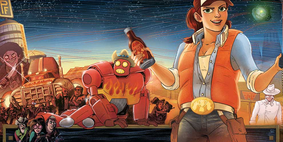 dallas and robo   adult animated series